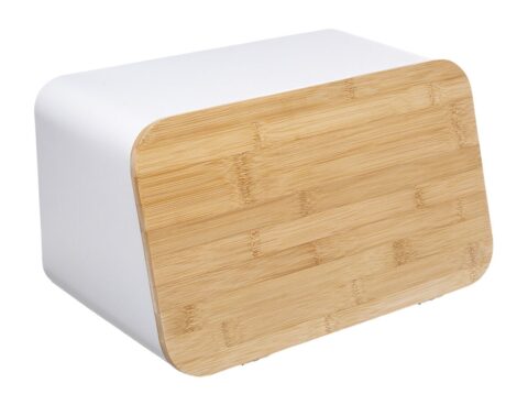 Ψωμιέρες Bread Box Iron+Bam Wht Mc Five 151193A