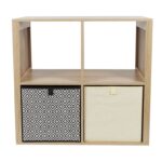 Ραφιέρες & Αποθηκευτικά Κουτιά Rangement Modulable 4 Cases Klaus M1 Hd0241Fs