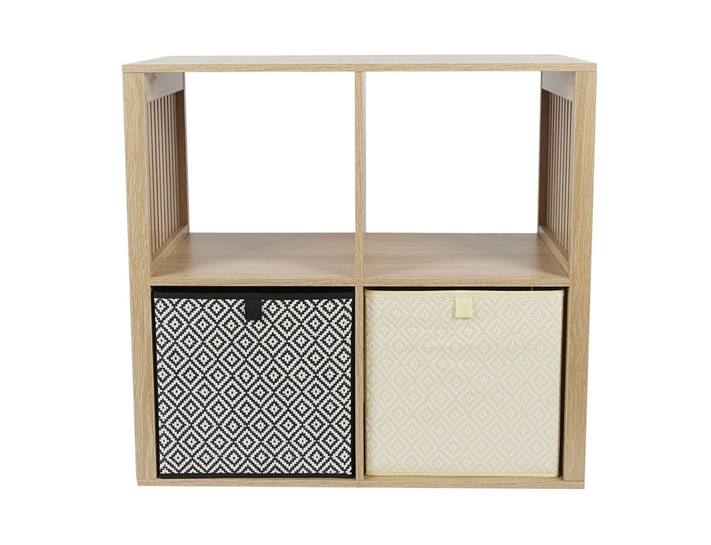 Ραφιέρες & Αποθηκευτικά Κουτιά Rangement Modulable 4 Cases Klaus M1 Hd0241Fs
