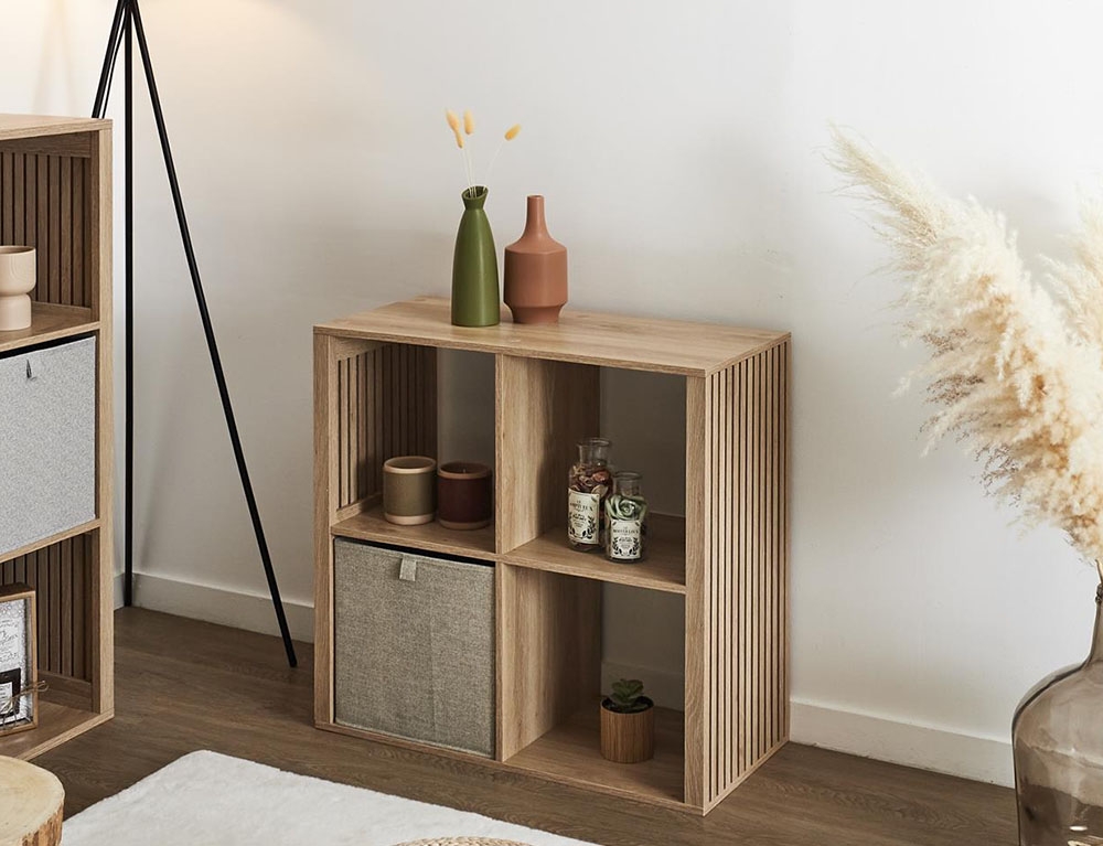 Ραφιέρες & Αποθηκευτικά Κουτιά Rangement Modulable 4 Cases Klaus M1 Hd0241Fs