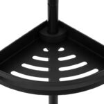 Ραφιέρες Ντουζ Black Telescopic Shower Shelf 200130