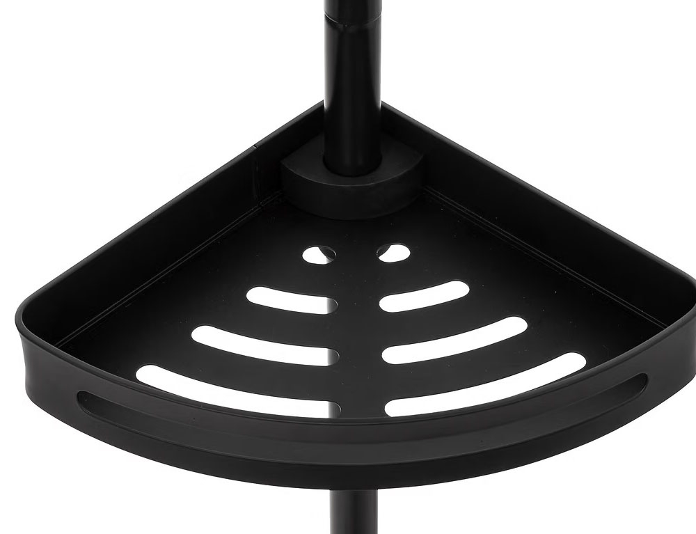 Ραφιέρες Ντουζ Black Telescopic Shower Shelf 200130