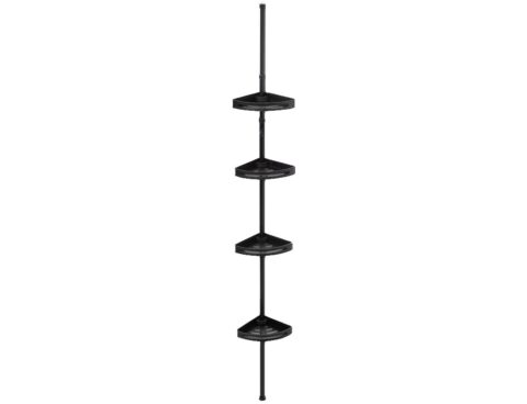 Ραφιέρες Ντουζ Black Telescopic Shower Shelf 200130