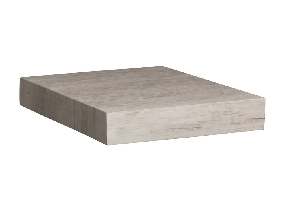 Ραφιέρες/Ράφια Τοίχου Wall Shelf Oak 23.5Cm Grey 138952D