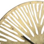 Ρολόγια Εσωτερικού Χώρου Ptmd Wall Clock Derandi Gold-Coloured 59 Cm