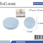 Σαπουνοθήκες μπάνιου πλαστικές σε σετ 9Χ - Light Blue - 21670