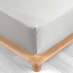 Σεντόνι Percaline  Douceur D'intérieur - Λάστιχο - 160X200Cm - Λευκό