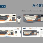 Σετ ενσύρματο πληκτρολόγιο & ποντίκι - A1019 - 656553 - Black