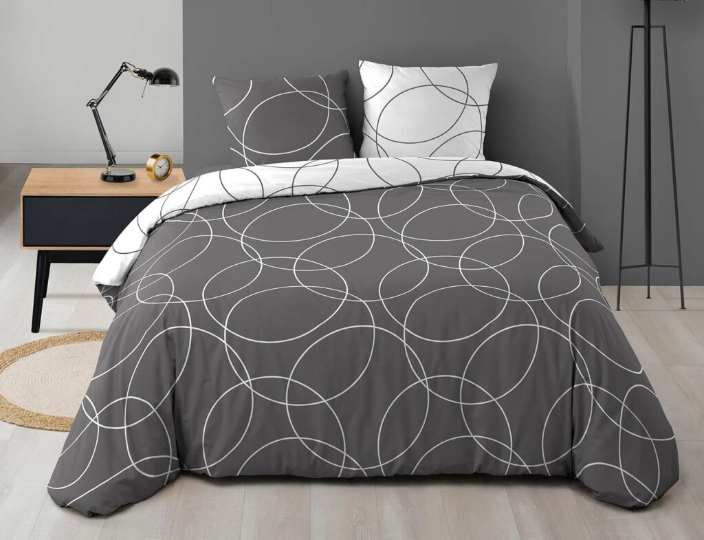 Σετ Παπλωματοθήκη-Μαξιλαροθήκη Douceur D'intérieur - 220X240Cm - 3 Τμχ