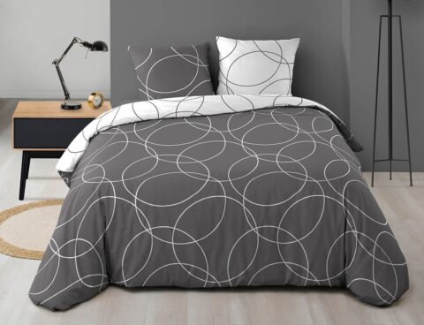 Σετ Παπλωματοθήκη-Μαξιλαροθήκη Douceur D'intérieur - 220X240Cm - 3 Τμχ