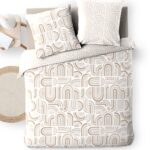 Σετ Παπλωματοθήκη-Μαξιλαροθήκη Douceur D'intérieur - 220X240Cm - 3 Τμχ