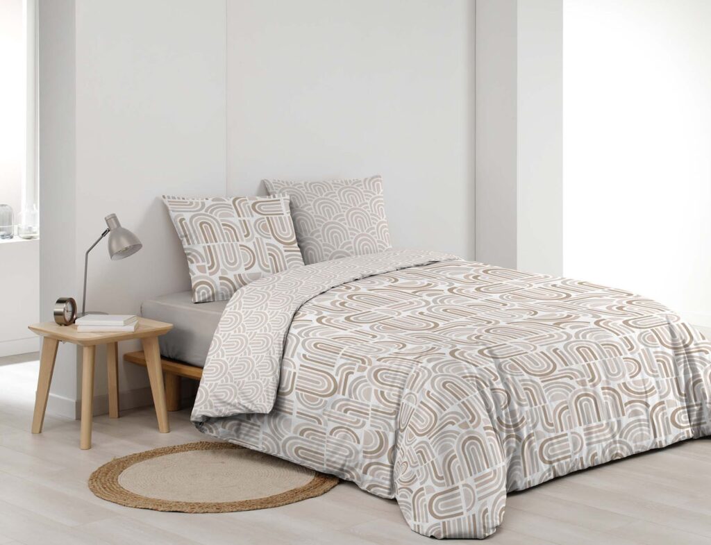 Σετ Παπλωματοθήκη-Μαξιλαροθήκη Douceur D'intérieur - 220X240Cm - 3 Τμχ