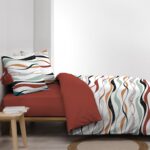 Σετ Παπλωματοθήκη-Μαξιλαροθήκη Douceur D'intérieur - 220X240Cm - 3 Τμχ