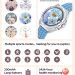 Σετ Smartwatch με 3 λουράκια - LG80 Mini - 065066 - White