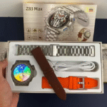 Σετ Smartwatch με 3 λουράκια - Z83 MAX - 880518 - Orange