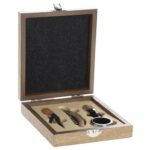 Σετ Sommelier Sommelier Kit 4Pcs Wood Marc 160753