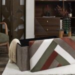 Σκαμπό & Πουφ Patchwork Folding Bench Box Scott Hd0551