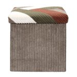 Σκαμπό & Πουφ Patchwork Folding Pouffe Box Cotele Scott Hd0550