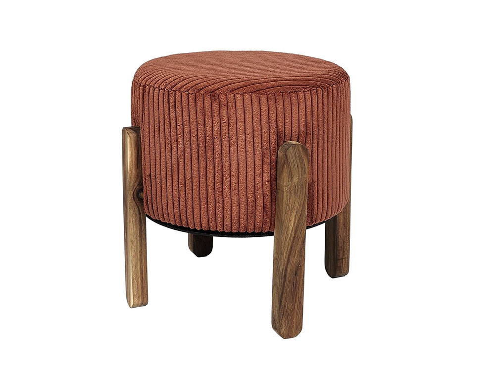 Σκαμπό & Πουφ Scott Side Stool Terracotta Hd0336