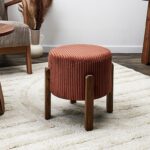 Σκαμπό & Πουφ Scott Side Stool Terracotta Hd0336