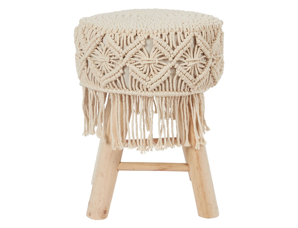 Σκαμπό & Πουφ Tabouret Boho M1 Hd0170
