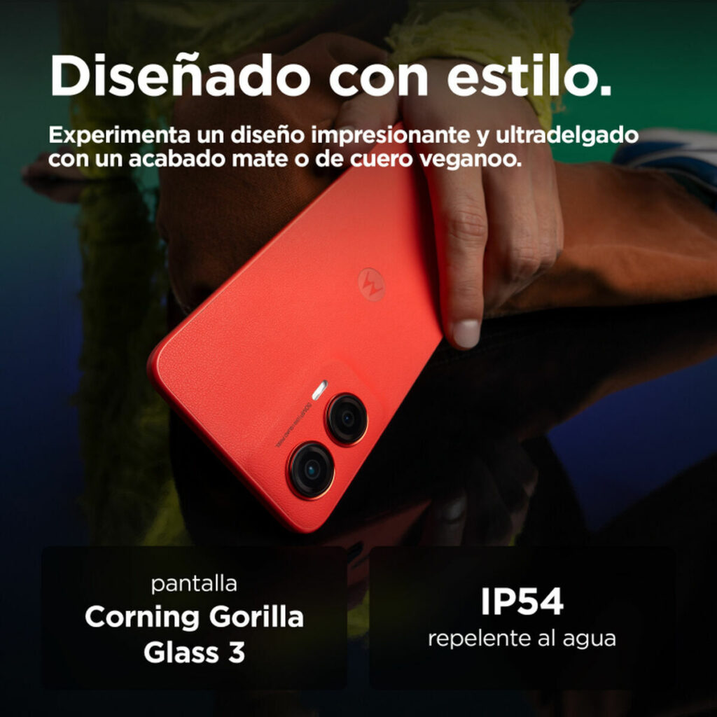 Smartphone Motorola G35       CORAL 8 GB RAM 256 GB 6,72" Unisoc Κόκκινο