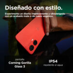 Smartphone Motorola G35       CORAL 8 GB RAM 256 GB 6,72" Unisoc Κόκκινο