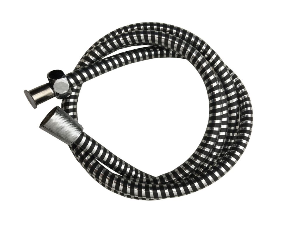 Στήλες Και Τηλέφωνα Ντους Shower Hose 2 M Pvc Hydro Black