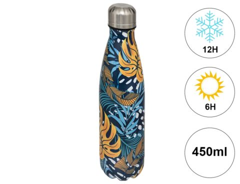 Θερμός Θερμος Iso Bottl 0.5L Tropic Blue/Orange Disp 1796