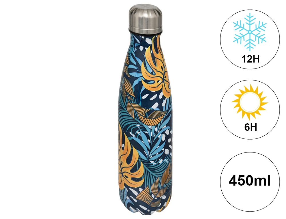 Θερμός Θερμος Iso Bottl 0.5L Tropic Blue/Orange Disp 1796