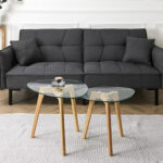 Τραπεζάκια Σαλονιού Glass Nesting Tables X2 Hd3212