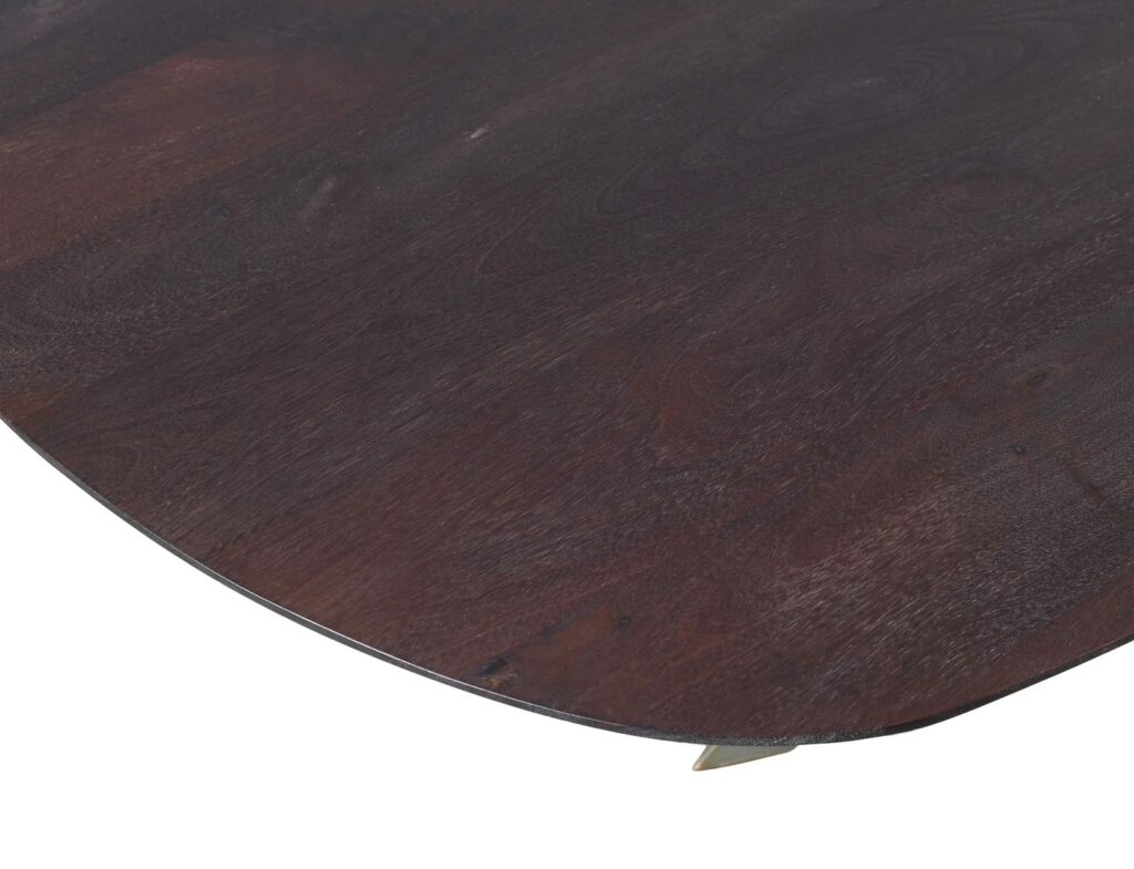 Τραπέζι Alore Ptmd - 200Cm - Brown, Black