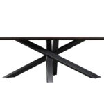 Τραπέζι Alore Ptmd - 200Cm - Brown, Black