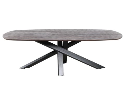 Τραπέζι Alore Ptmd - 200Cm - Brown, Black