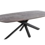 Τραπέζι Alore Ptmd - 280Cm - Brown, Black