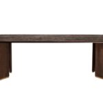 Τραπέζι Liber Ptmd - Μήκος 240Cm - Καφέ