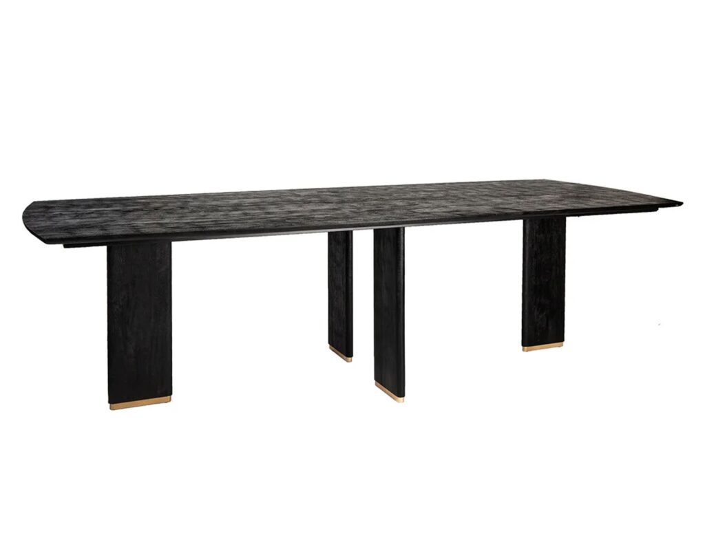 Τραπέζι Liber Ptmd - Μήκος 240Cm - Μαύρο