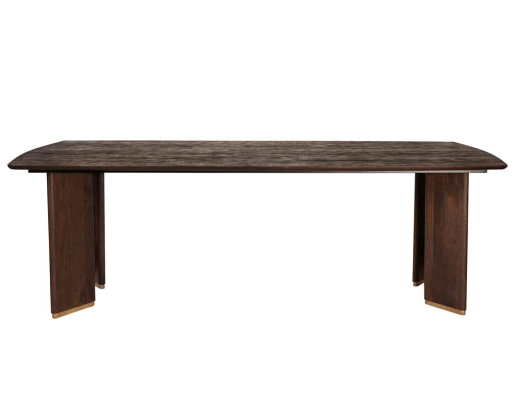 Τραπέζι Liber Ptmd - Μήκος 280Cm - Καφέ