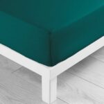 Υπέρδιπλο Κατωσέντονο Lina Douceur D'intérieur - Λάστιχο - 160X200Cm - Πετρόλ