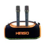 Ασύρματο ηχείο Bluetooth με 2 μικρόφωνα Karaoke - KMS-807 Pro - 813782 - Orange