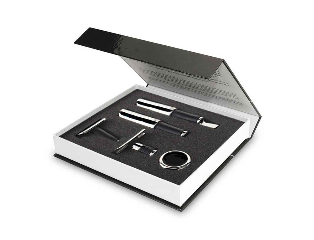 Αξεσουάρ Κρασιού Stainless Steel Set Boj For Wine 01222904