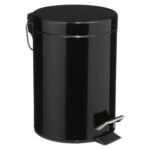 Αξεσουάρ Μπάνιου 3L Dustbin Black Five 105613