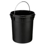 Αξεσουάρ Μπάνιου 3L Dustbin Black Five 105613