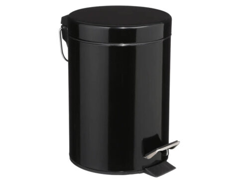 Αξεσουάρ Μπάνιου 3L Dustbin Black Five 105613