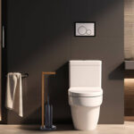 Αξεσουάρ Μπάνιου Aurora 2-In-1 Toilet Roll Holder - Black