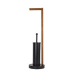 Αξεσουάρ Μπάνιου Aurora 2-In-1 Toilet Roll Holder - Black