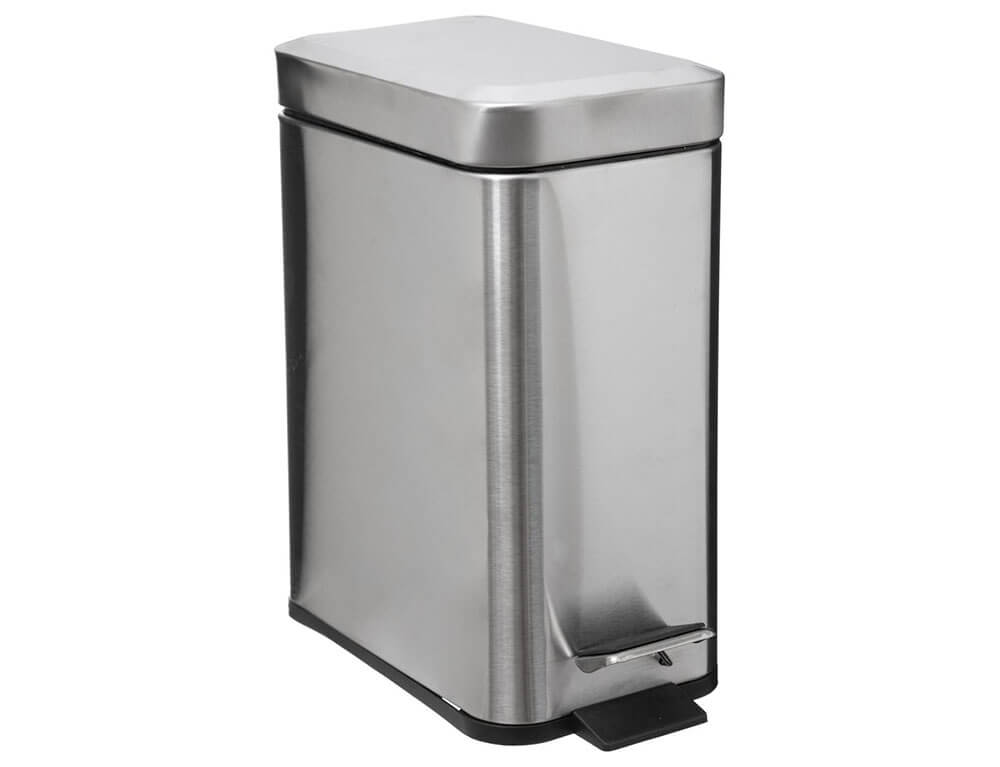 Αξεσουάρ Μπάνιου Bin Softcl Ss Rectangle 5L 160847