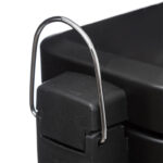 Αξεσουάρ Μπάνιου Softcl Black Rectangle 5L Bin 160848J