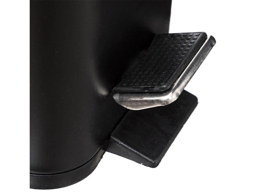 Αξεσουάρ Μπάνιου Softcl Black Rectangle 5L Bin 160848J