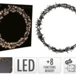 Χριστουγεννιάτικα Φωτεινά Στοιχεία Ring 58Cm 500Led Warm White Ax8107070
